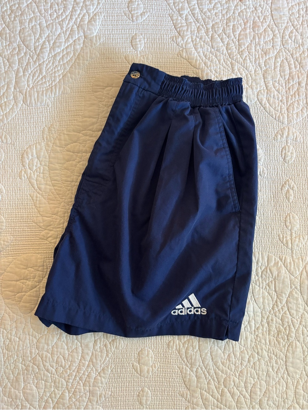 Vintage Adidas Men/Womens Navy Athletic Shorts